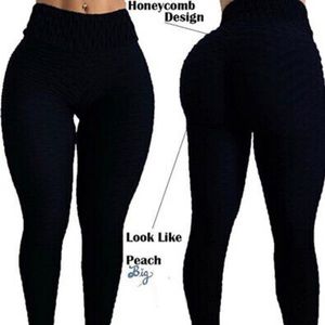 Women High Waist Leggings PUSH UP LIFT UP Peach 🍑 Style